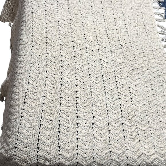 Knitted Throw - Picture 2 of 3